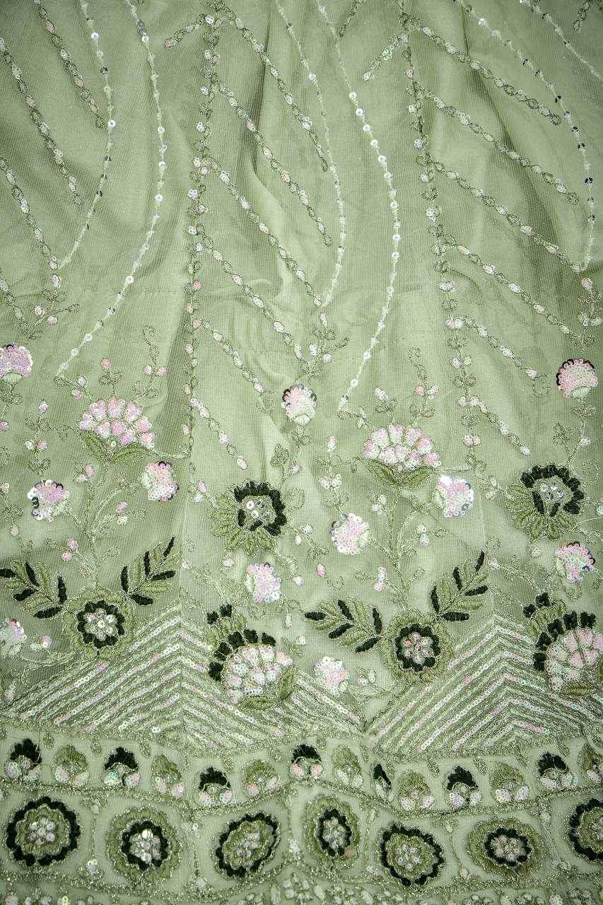 Butterfly Lehenga Choli With Dupatta For Festive Occasions - MYLUXURY LANE ENTERPRISE